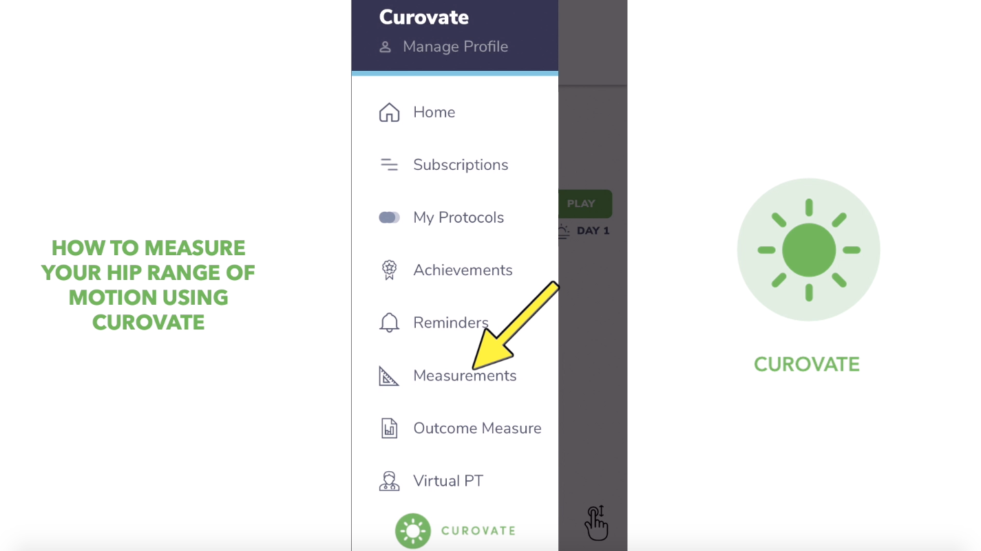 How to Measure Your Hip Range of Motion Using Curovate