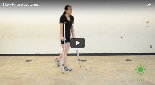 How to use crutches after injury or surgery - ACL, Knee Replacement, Hip Replacement